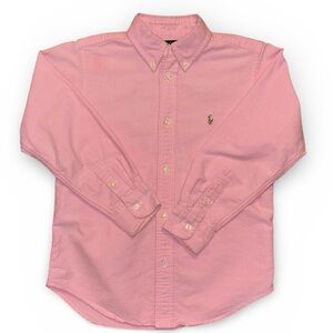 Ralph Lauren Kids Light Pink Button-Down Shirt | Sz 6